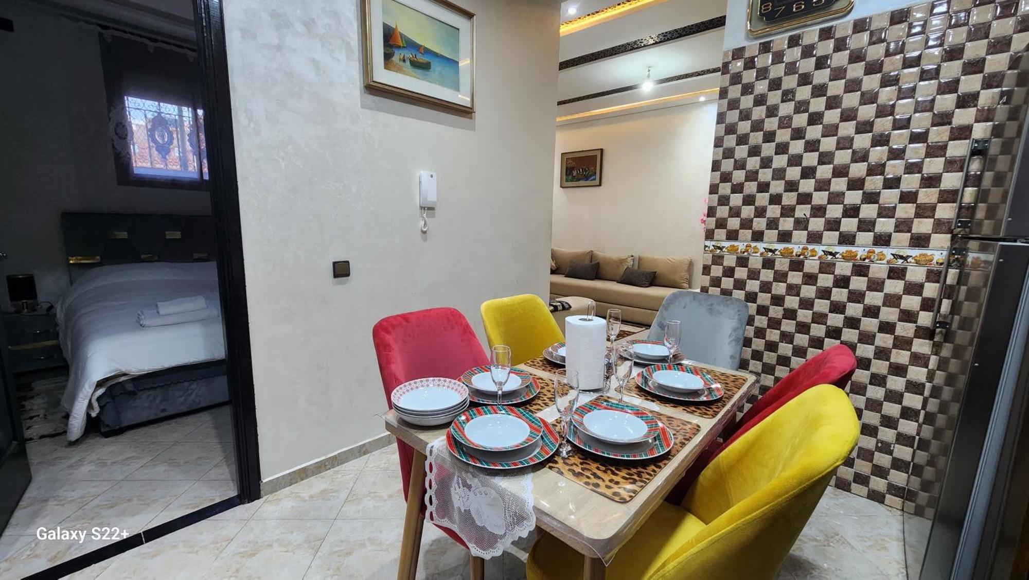 Appartement 7 Min De L'Aeroport De Marrakech Марракеш Экстерьер фото