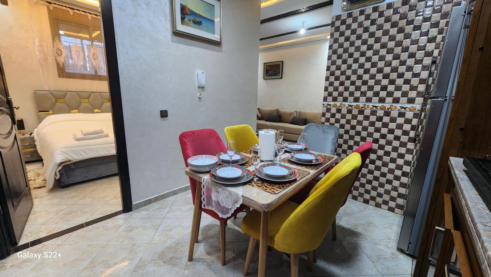 Appartement 7 Min De L'Aeroport De Marrakech Марракеш Экстерьер фото