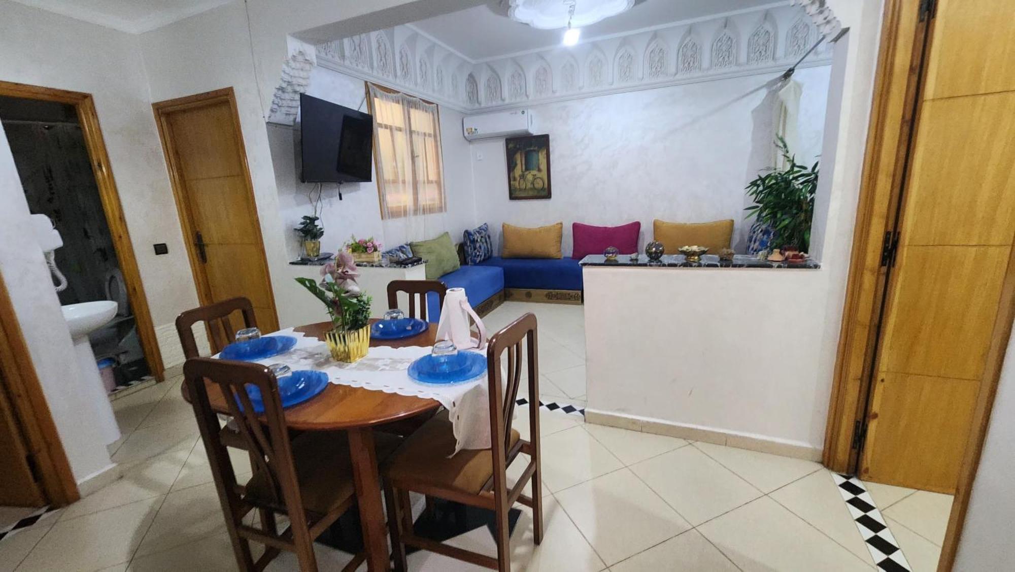 Appartement 7 Min De L'Aeroport De Marrakech Марракеш Экстерьер фото