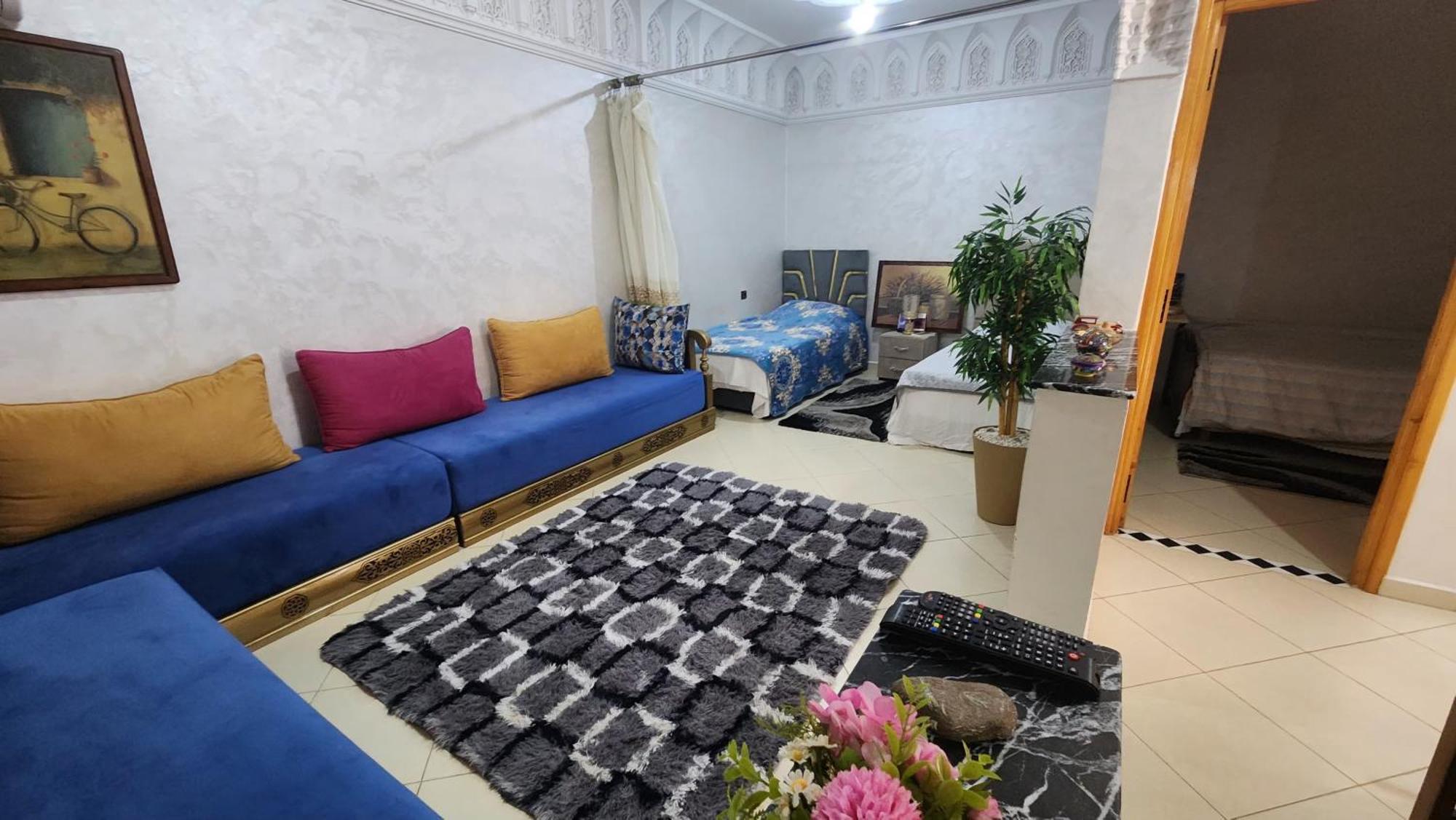 Appartement 7 Min De L'Aeroport De Marrakech Марракеш Экстерьер фото